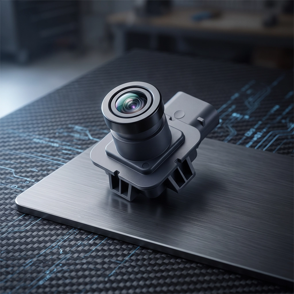 CAPA-certified rear-view camera
