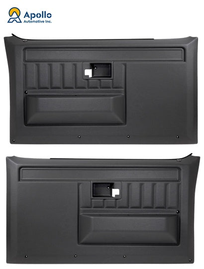 Apollo Front Door Panel Black AA-81-56662-BK