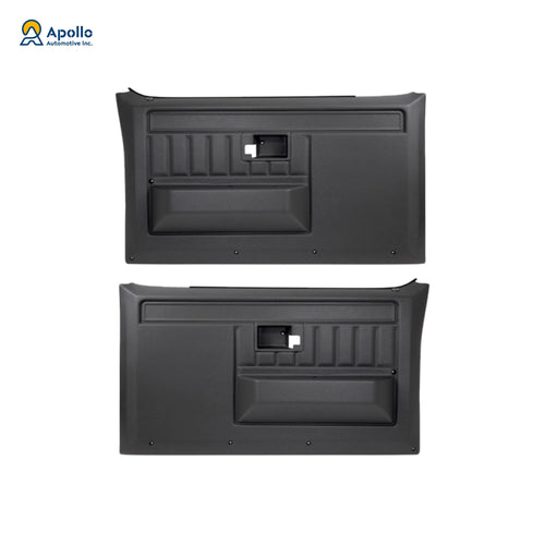 Apollo Front Door Panel Black AA-81-56662-BK