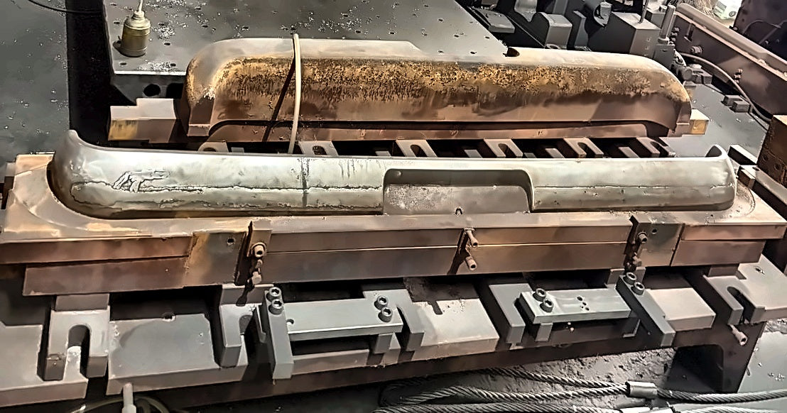 Bumper on stamping tooling