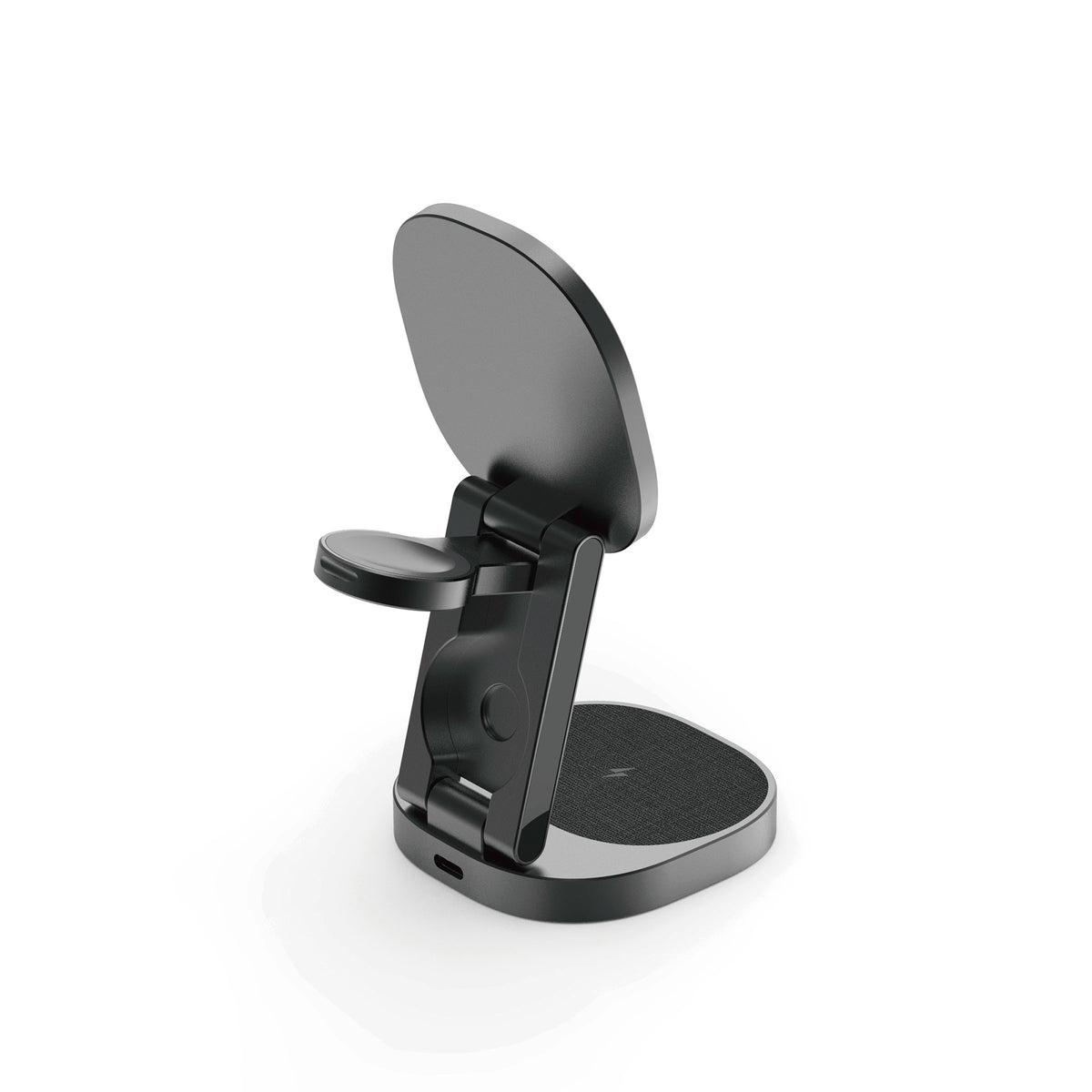 Foldable 3-in-1 wireless charging stand by COMART