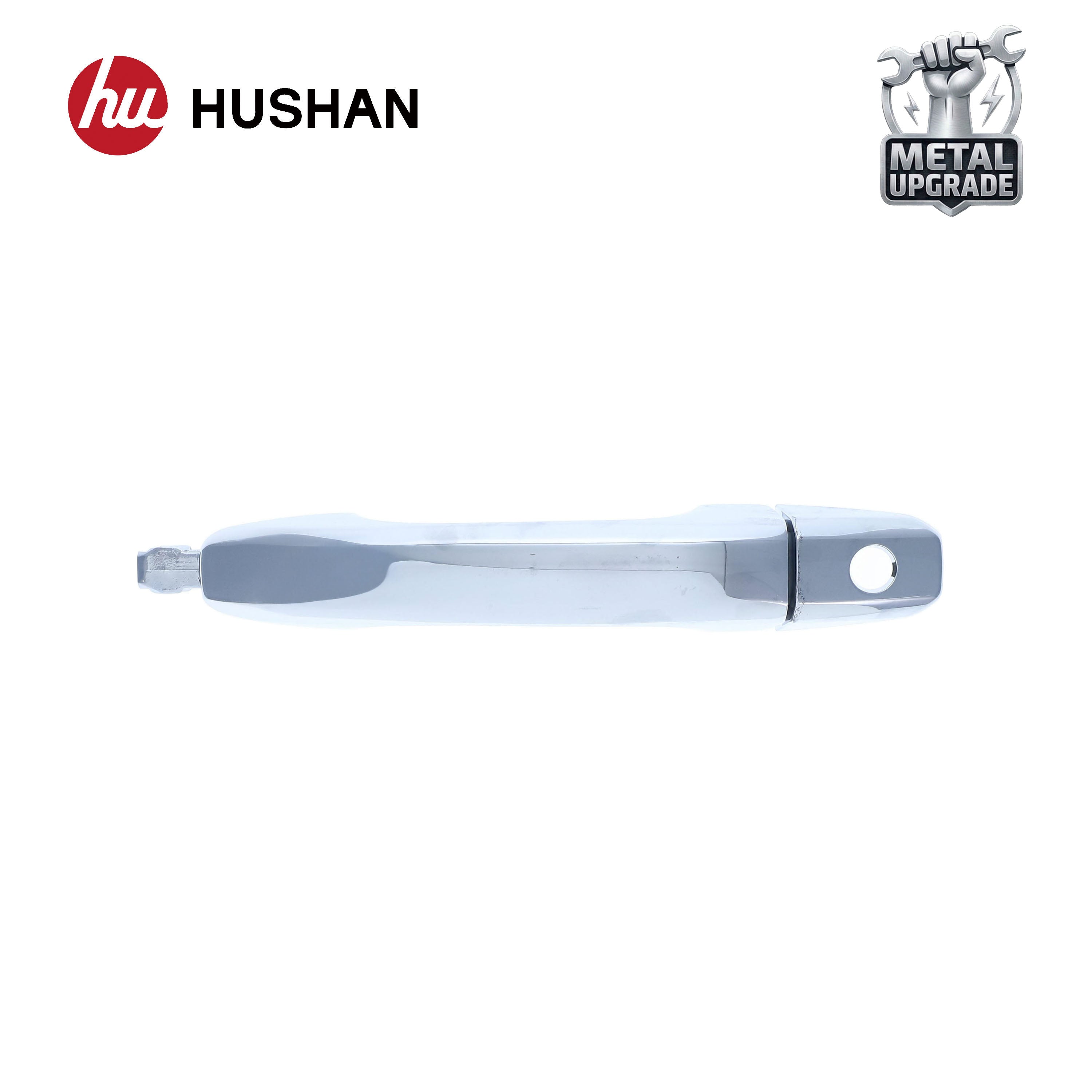 HUSHAN Upgraded Metal Exterior Door Handle HU-GM3552ZM-FL