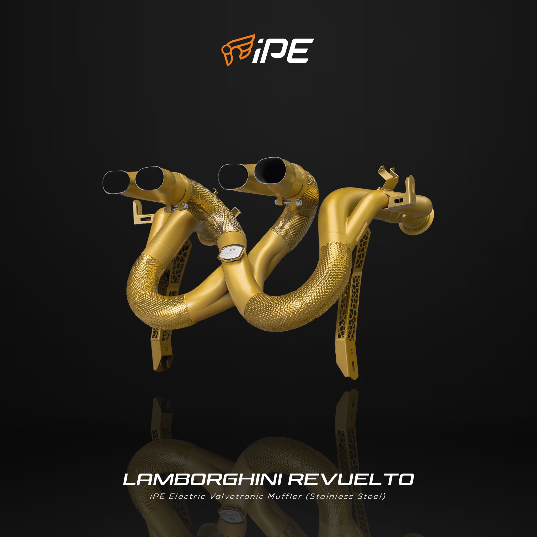 iPE Valvetronic Exhaust System — Lamborghini Revuelto