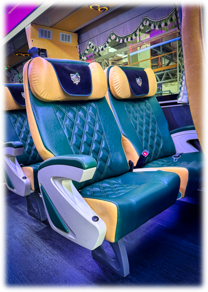 Daji Professional Baseball Team Bus