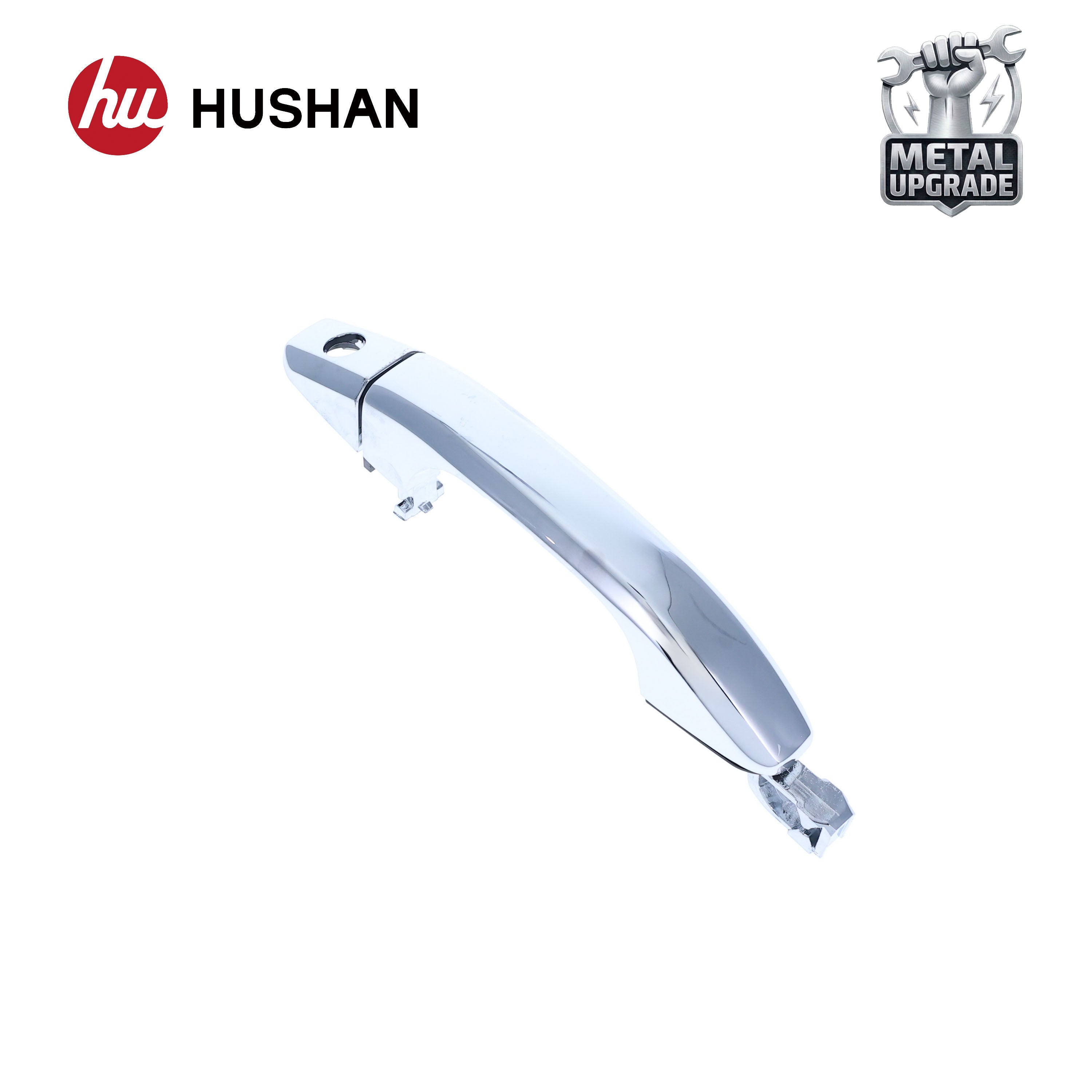 HUSHAN Upgraded Metal Exterior Door Handle HU-GM3552ZM-FL