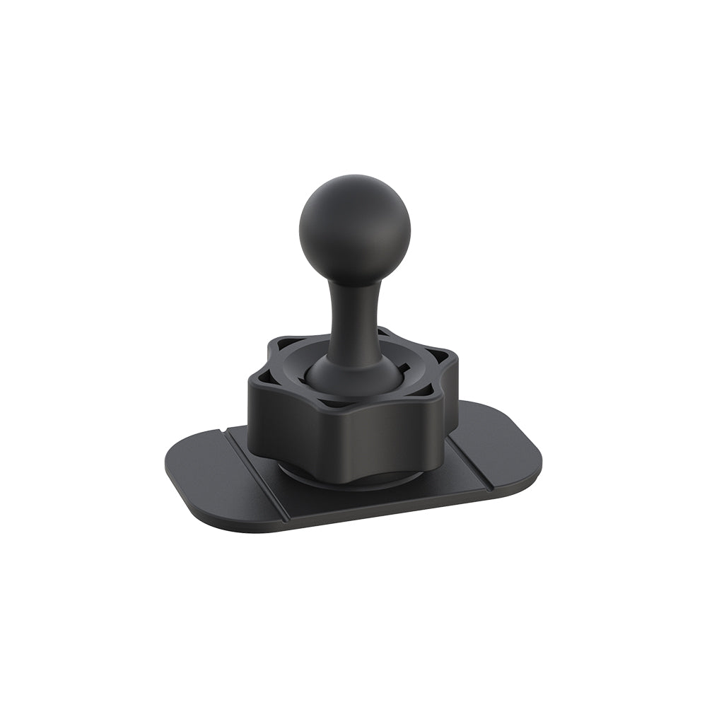 peripower Short Adhesive Mount w/17 mm Ball Head AM-18