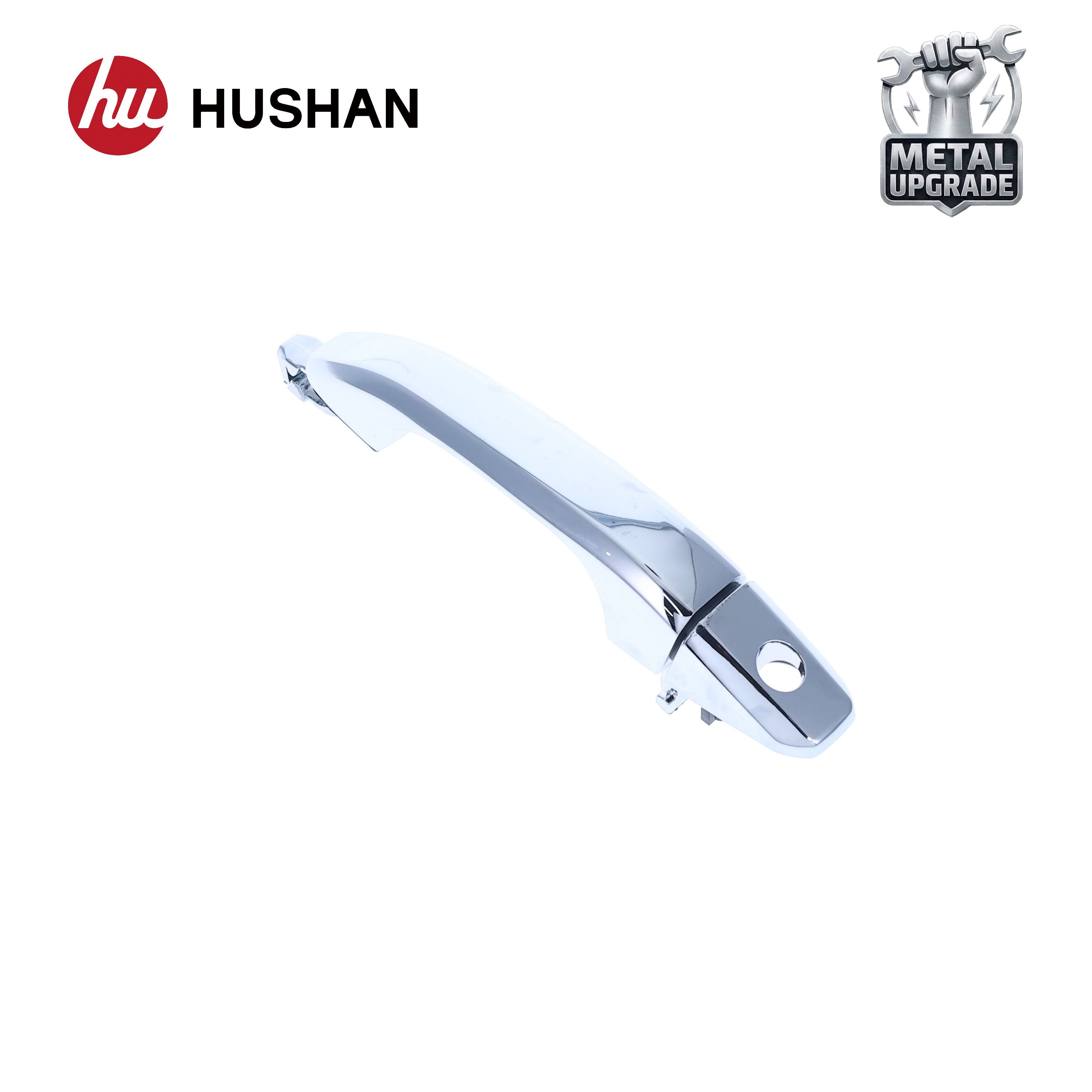 HUSHAN Upgraded Metal Exterior Door Handle HU-GM3552ZM-FL