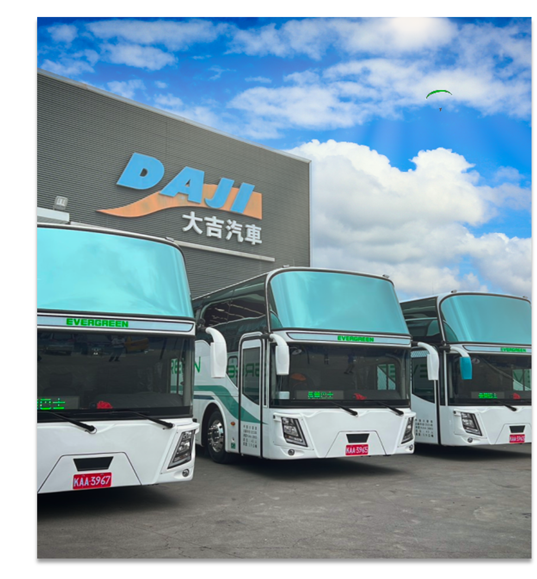 Daji Evergreen Staff Bus