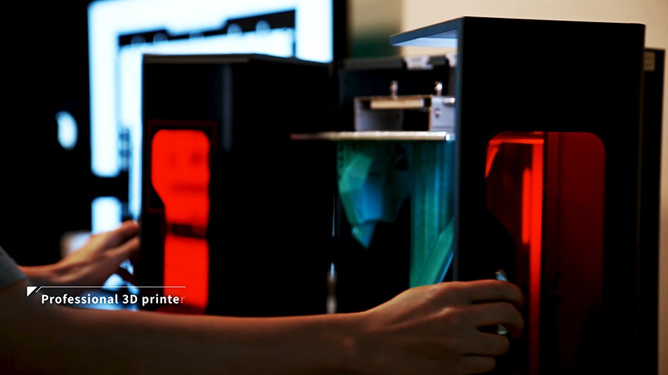 Professional 3D printer used for prototyping at JET