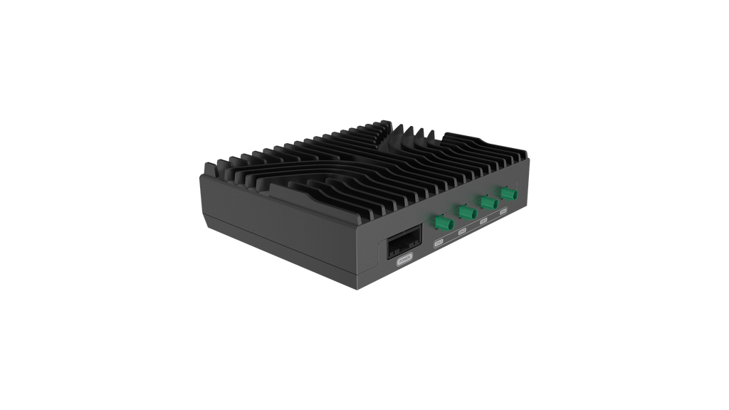 iAVM control unit, angled view