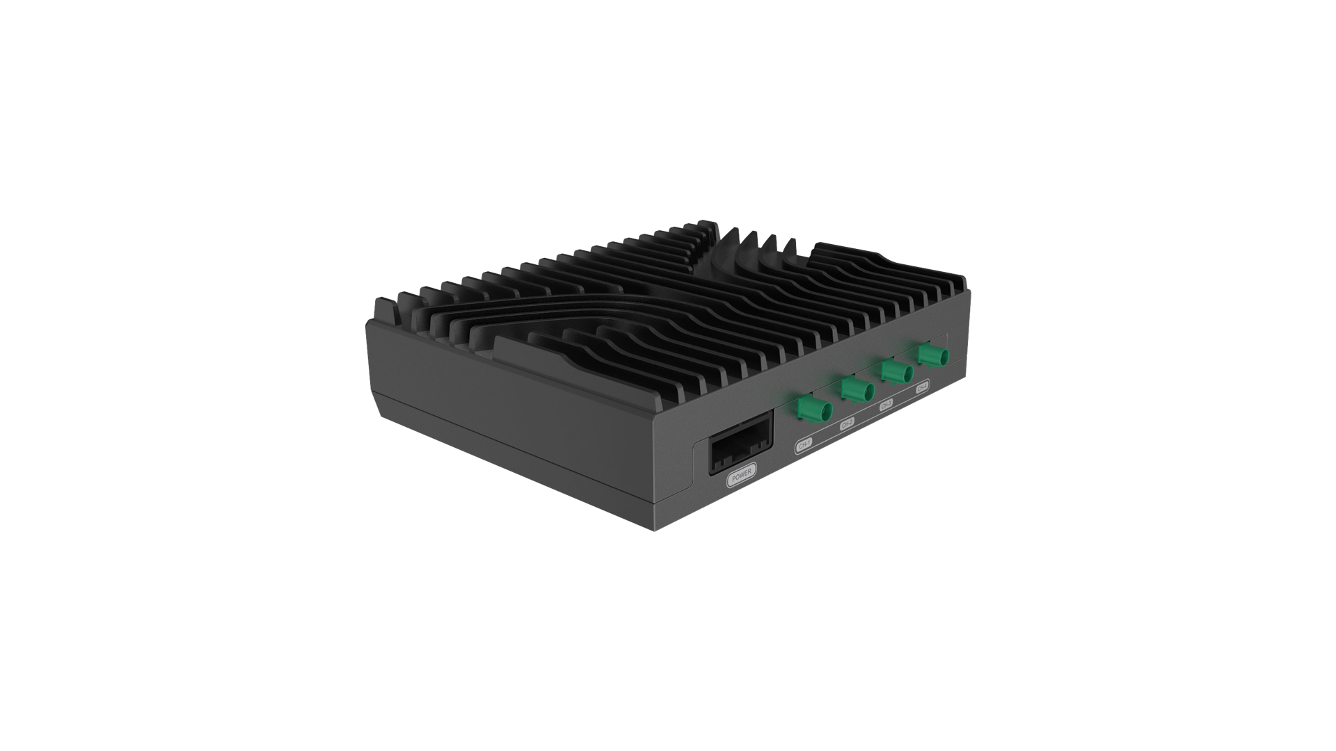 iAVM control unit, angled view