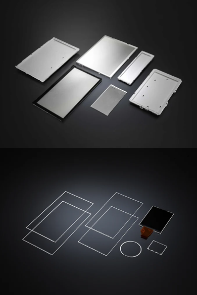 Backlight module plastic frames