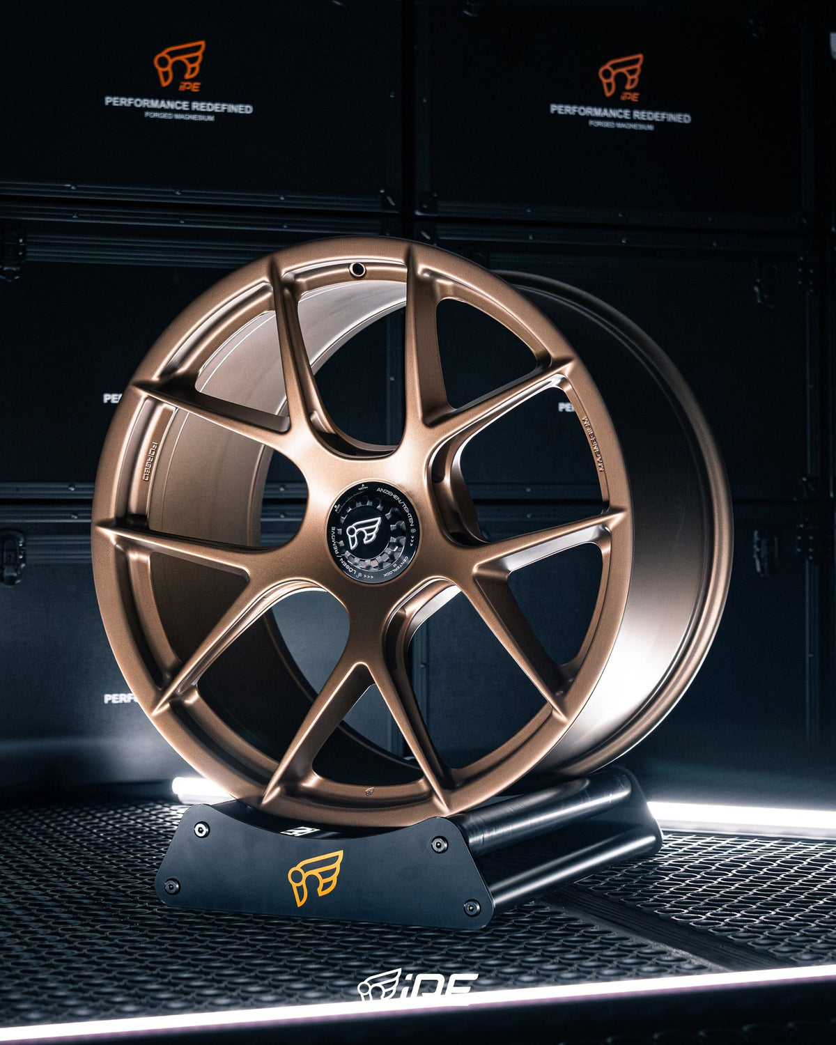 AZ80 forged magnesium wheel by iPE Magnesium Forged