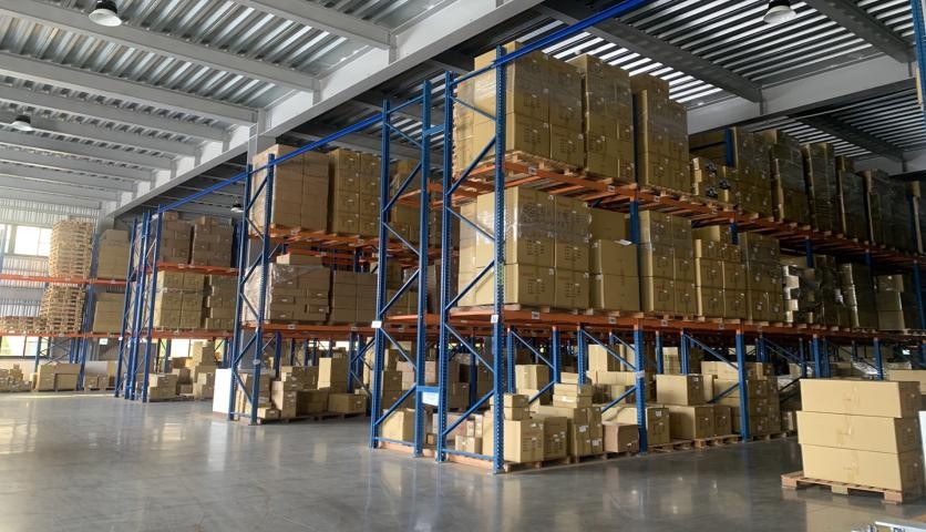 Finished product warehouse